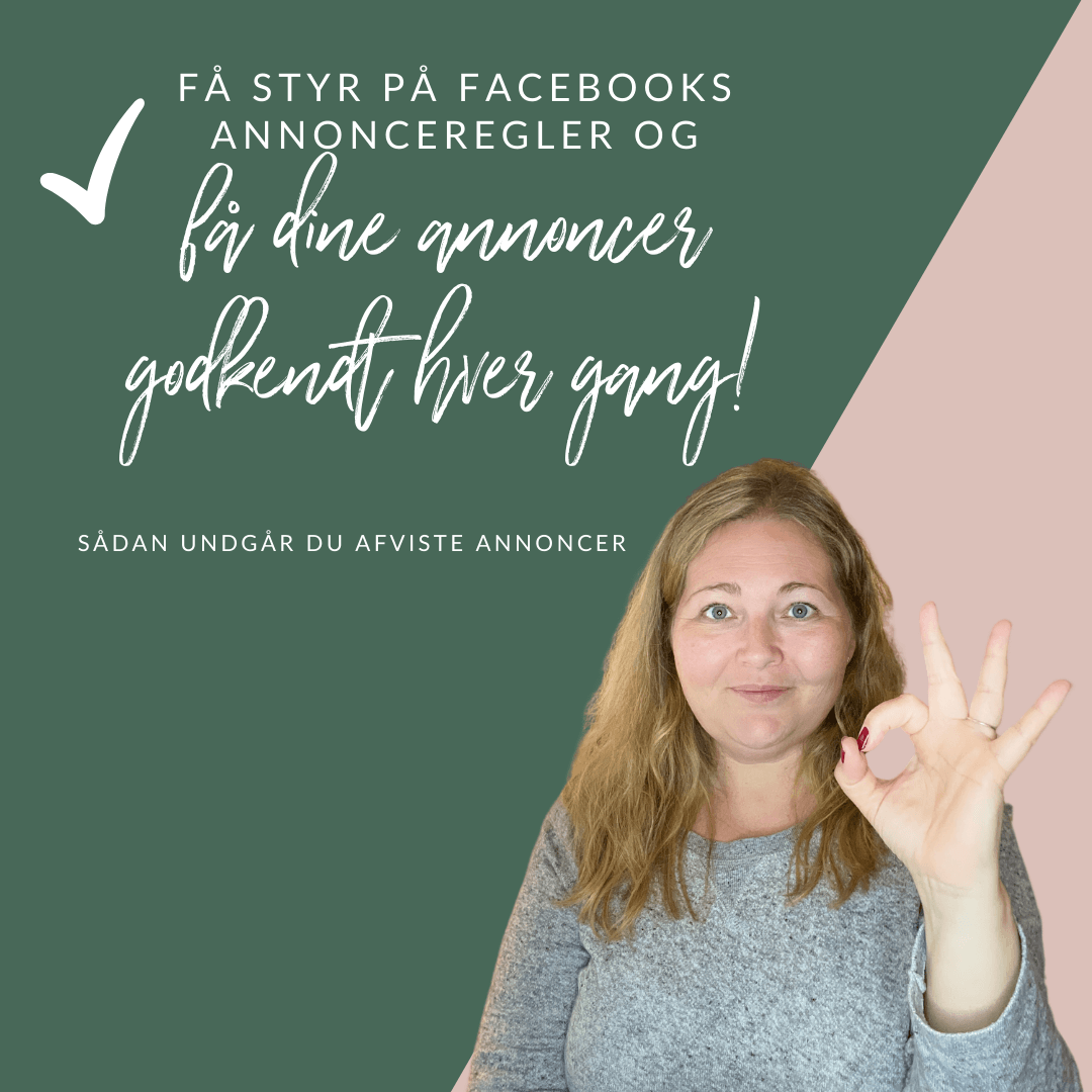 Facebook annonceringspolitik – FB + Insta